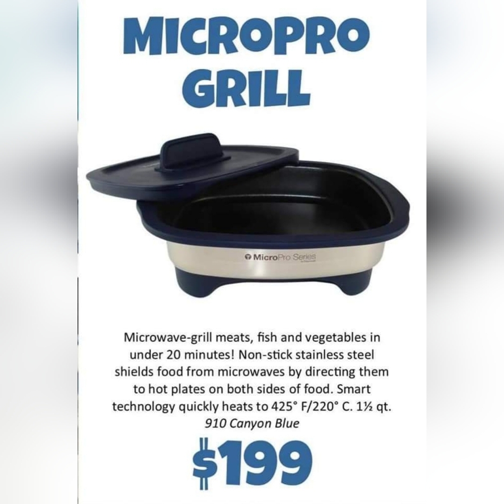 Tupperware Micro Pro Grill